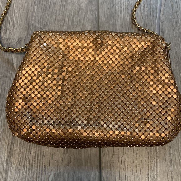 Vintage Rose Gold Mesh Metal Purse - Picture 4 of 6